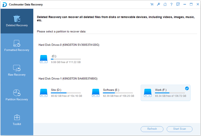 Coolmuster Data Recovery – 数据恢复还原软件[Windows][$49.95→0]丨反斗限免