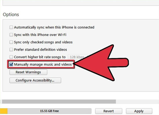 how to sync music from itunes to iphone