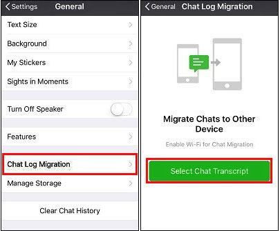 migrate wechat messages to another iphone