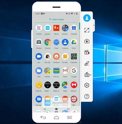 How to Use ApowerMirror “Game Keyboard” Feature