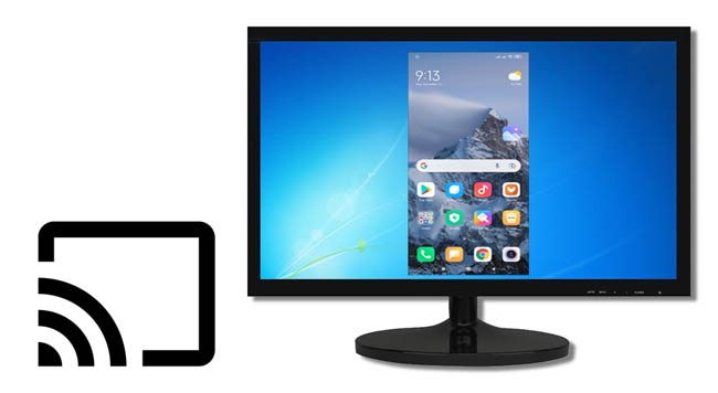 screen mirroring android to pc