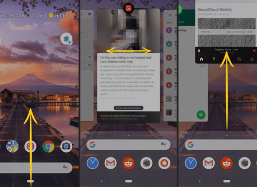 restart youtube app on android