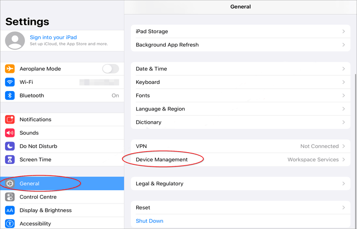 remove mdm from an ipad without a computer
