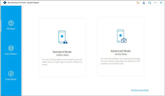 dr.fone – system repair iphone downgrade tool