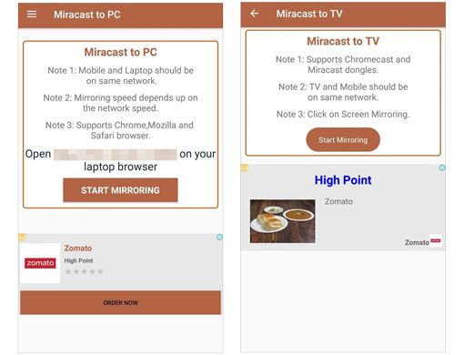 a practical screencast app for android to pc