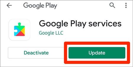 update google play services to make whatsapp backup faster