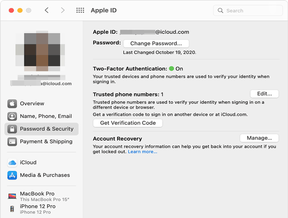 check the apple id on mac