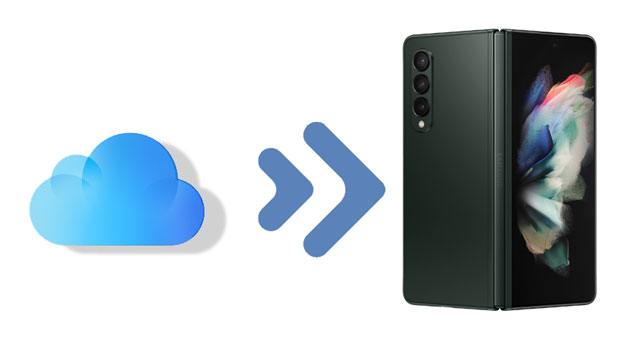 how to transfer data from icloud to samsun