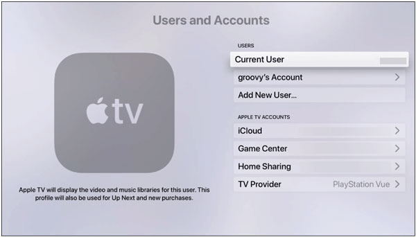 add password to apple tv