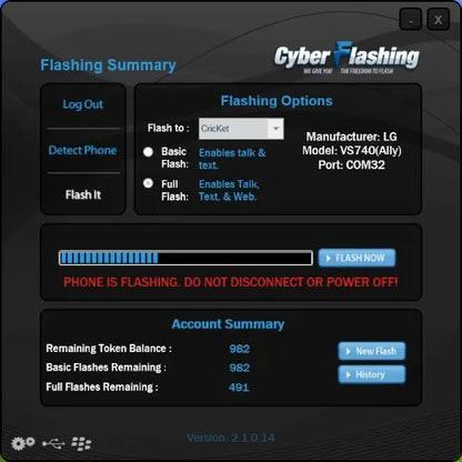 cyberflashing software for android