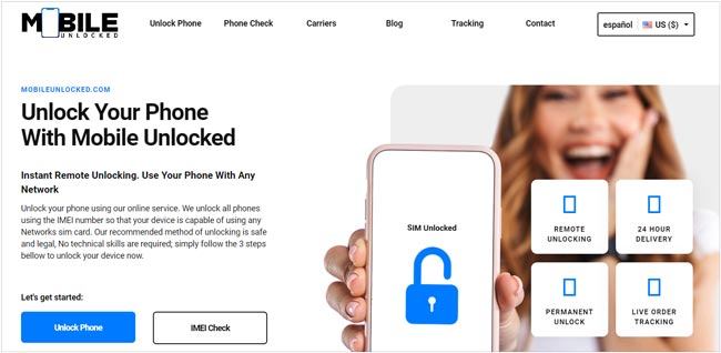 unlock iphone network lock via mobile unlocked service