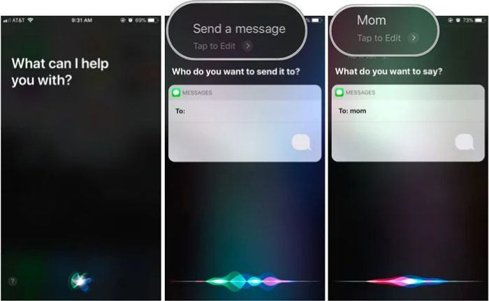 send messages using siri to bypass screen time lock