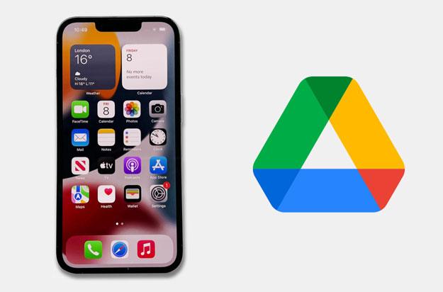 back up iphone to google drive