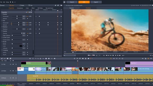 launch pinnacle studio for editing videos for gaming