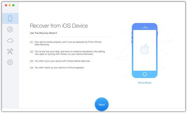 primo iphone data recovery