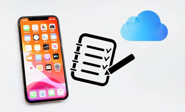 how to recover notes from icloud