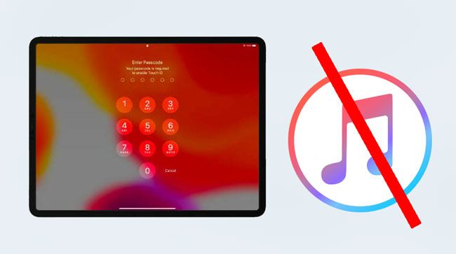 how to unlock disabled ipad without itunes