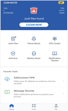 clean master for android