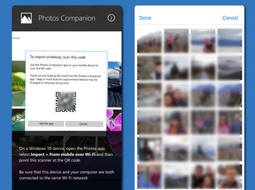 microsoft photos companion is a helpful alternative to airdrop