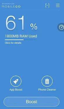 mobilego android cleaner app