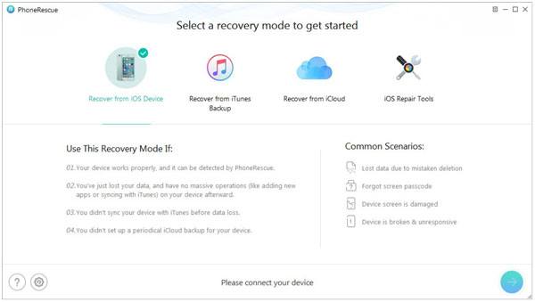 phonerescue for ios software