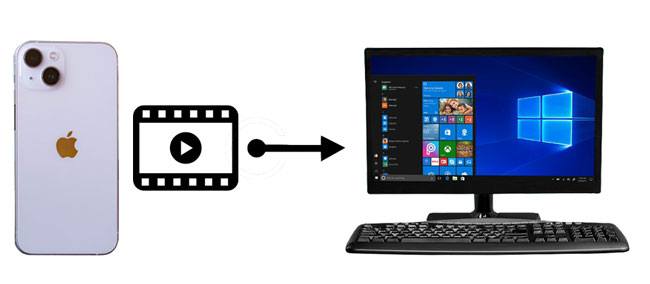 how to transfer large video files from iphone to pc