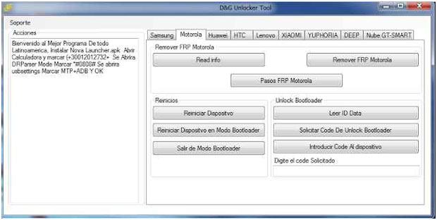 unlock the google frp lock on samusng via d and g unlocker tool