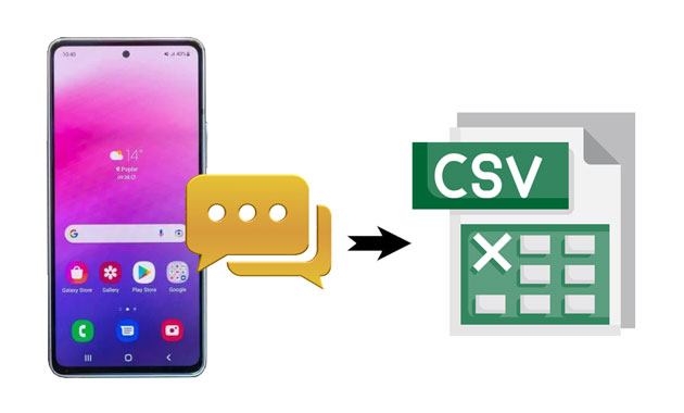export android sms to csv