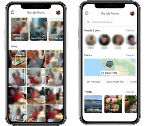 transfer android photos to iphone wirelessly via google photos