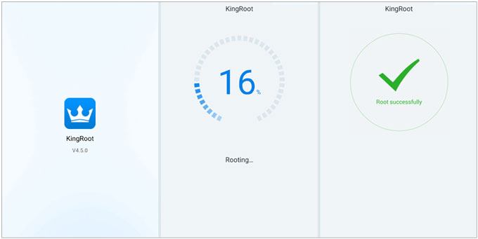 kingroot is a useful samsung mobile root tool