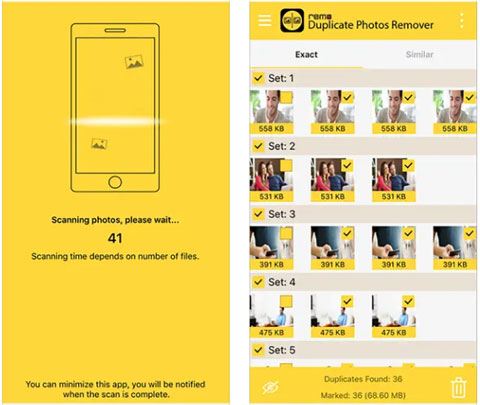 clean up iphone photos via remo duplicate photos remover