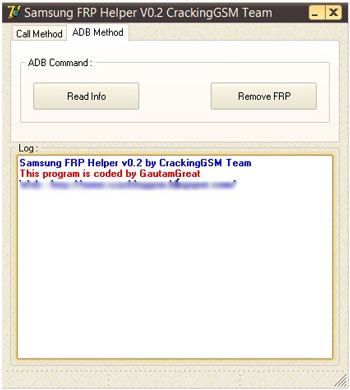 Samsung FRP REMOVAL by app 