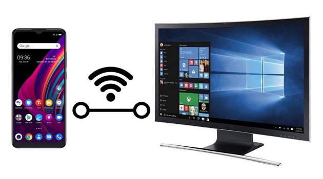 how to connect android phone to pc through wifi