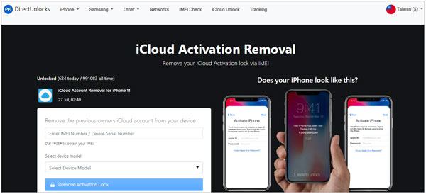 direct unlocks is a legit icloud activation lock removal tool