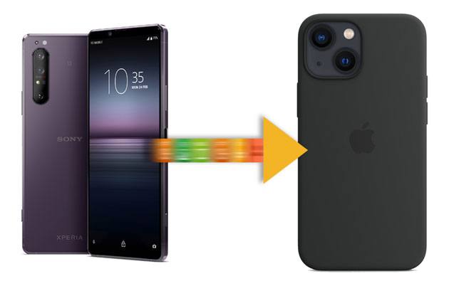 transfer data from sony xperia to iphone