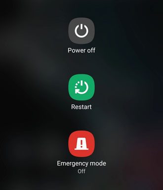 restart android device when i cannot send text messages to android