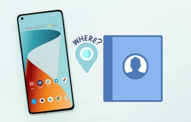 where are contacts stored on android