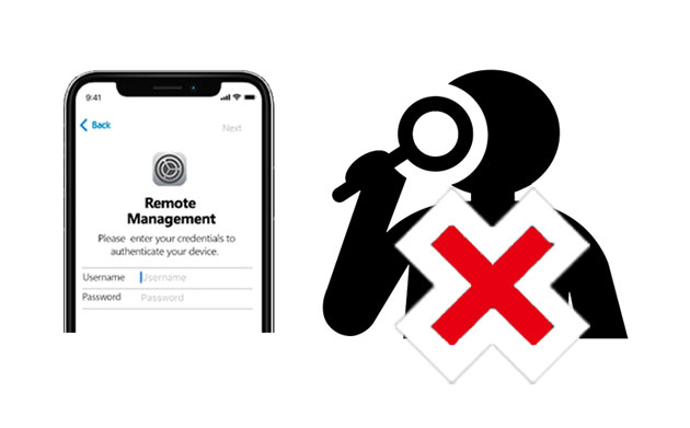 how to bypass remote management on iphone