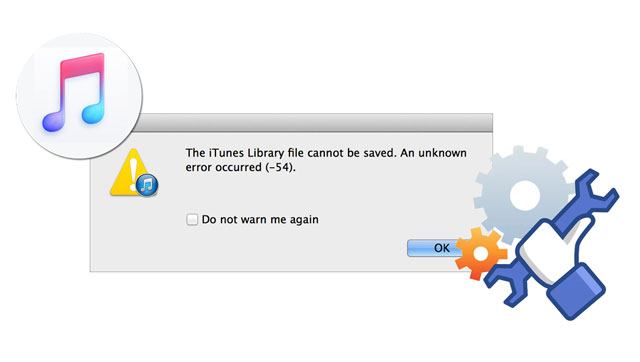 itunes error 54