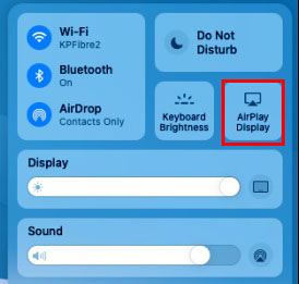 use airplay to mirror iphone screen to mac