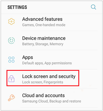 enable fingerprint on android