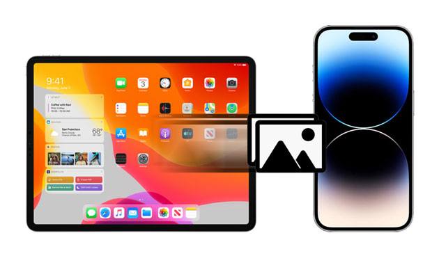 how to transfer photos from ipad to iphone