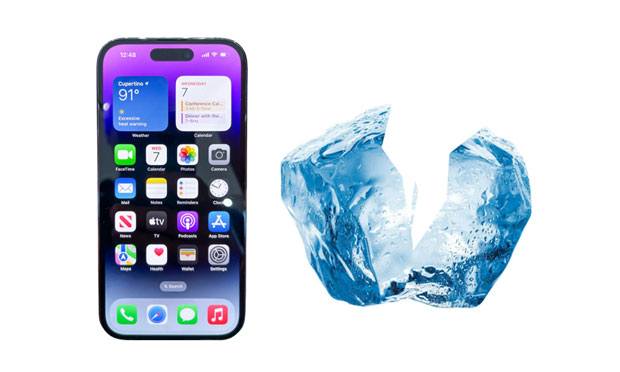 how to unfreeze iphone