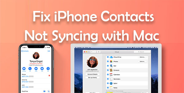 contacts not syncing to mac