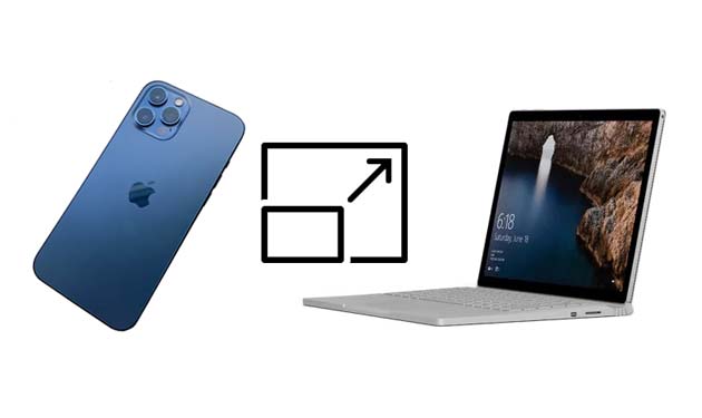 mirror iphone to pc without software