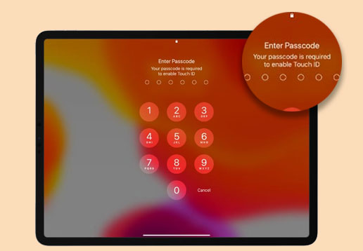 your passcode is required to enable face id
