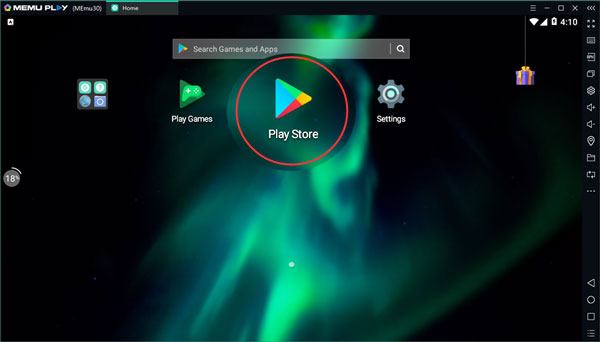 download android games on pc via menu play