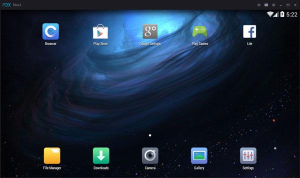 the best android emulator for pc, nox player