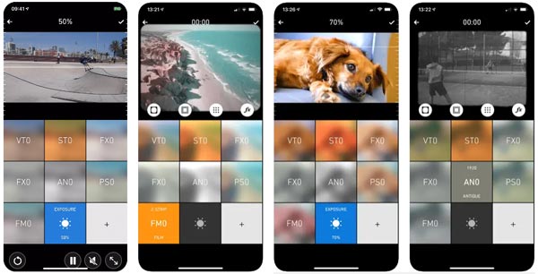 modify brightness of videos on iphone via chromic