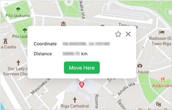 move to a new location with mockgo